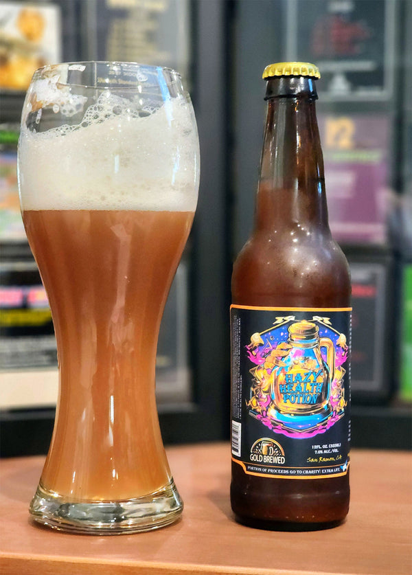 Hazy Health Potion: Hazy Double New England IPA 6 Pack image 0