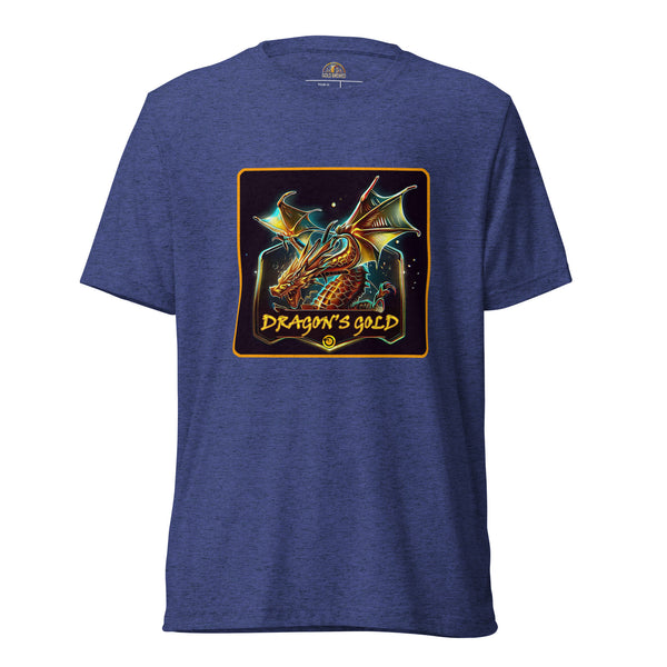 Dragon's Gold: Tri-blend soft and durable short sleeve t-shirt image 6