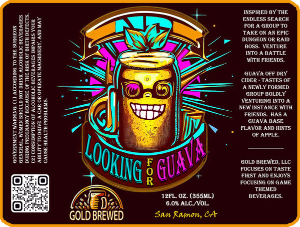 Looking for Guava: Off dry cider 6 Pack