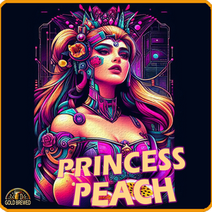 Princess Peach Cider: Tri-blend soft and durable short sleeve t-shirt image 1