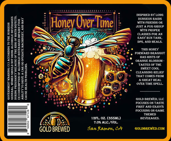 Honey Over Time: Orange Blossom Braggot 6 Pack