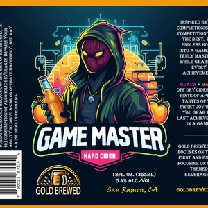 Game Master: Off dry cider 6 Pack image 1