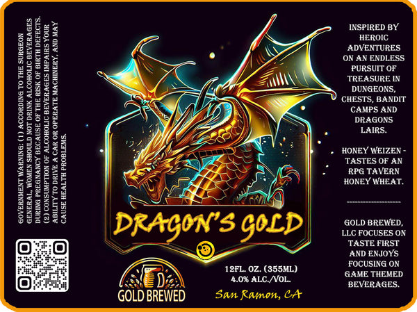 Dragon's Gold: Honey Weizen 6 Pack