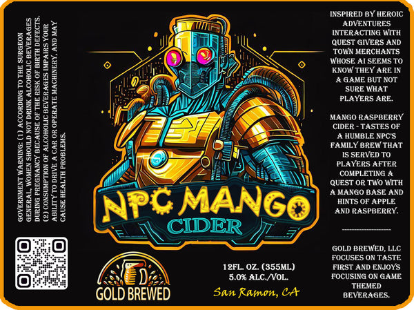 NPC Mango: Mango Raspberry Cider 6 Pack